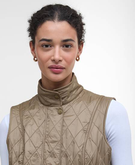 Wray Gilet Military Brown