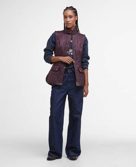 Wray Gilet Black Cherry