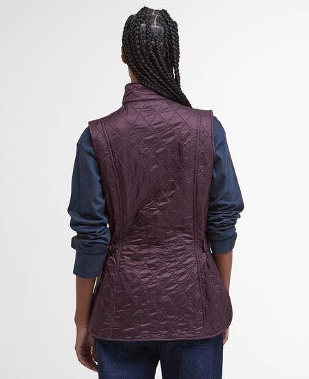 Wray Gilet Black Cherry