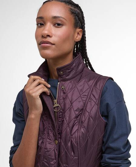 Wray Gilet Black Cherry