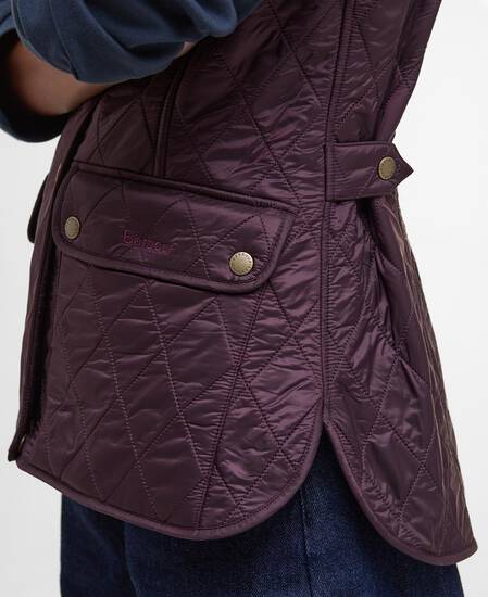 Wray Gilet Black Cherry