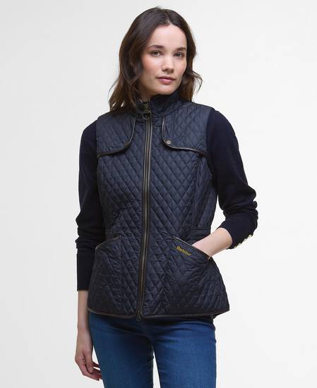 Dahlia Gilet Dark Navy