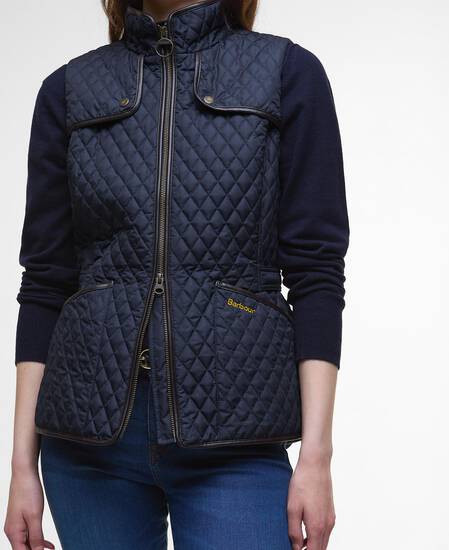 Dahlia Gilet Dark Navy