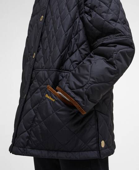 Lorrie Quilted Jacket Black