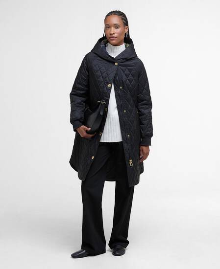 Hilary Quilted Jacket Black/Classic