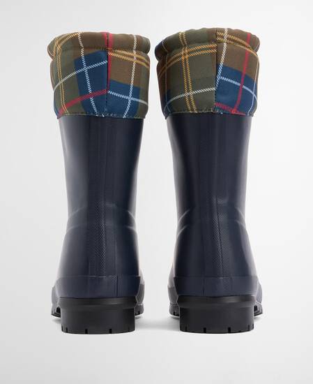 Mowbray Wellingtons Navy/Classic Tartan
