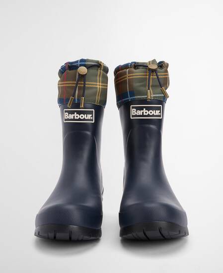 Mowbray Wellingtons Navy/Classic Tartan