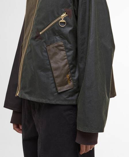 Arlene Waxed Jacket Beech/Ancient Tartan