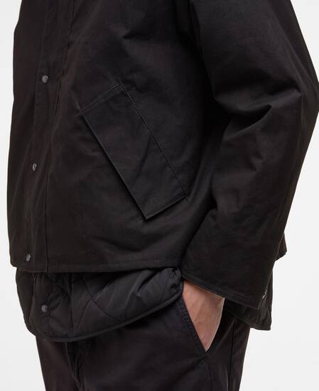 Barbour x Kaptain Sunshine Cruiser Casual Jacket Black