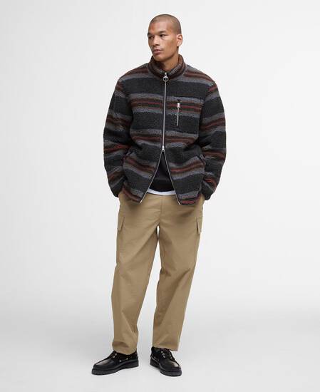 Endmoor Relaxed Fit Fleece Black Mix