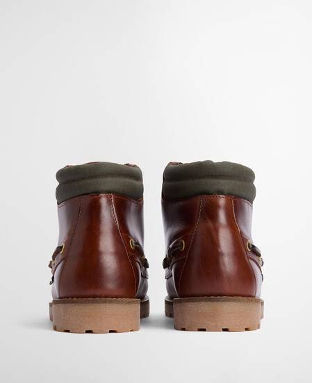 Tiller Moccasin Boots Mahogany