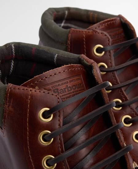 Tiller Moccasin Boots Mahogany