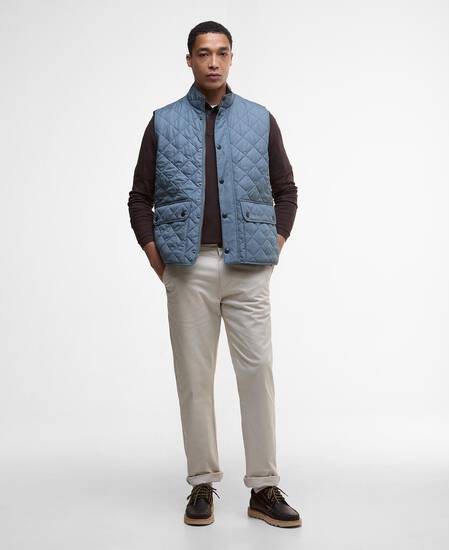 Lowerdale Gilet Blue Stone