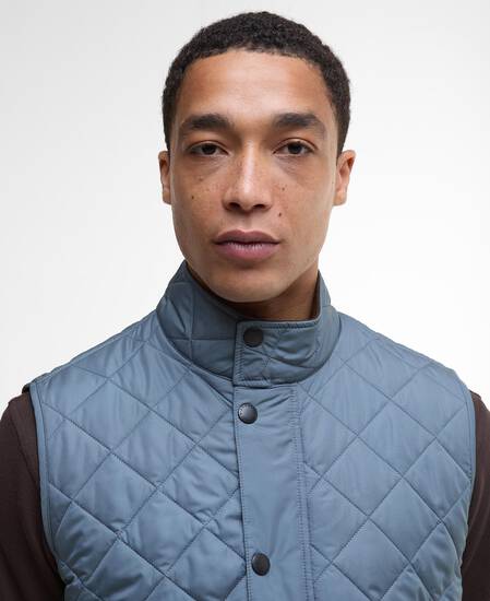 Lowerdale Gilet Blue Stone