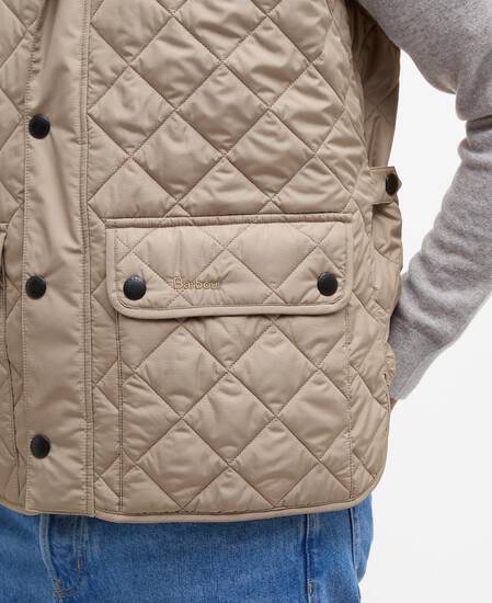 Lowerdale Gilet Washed Stone