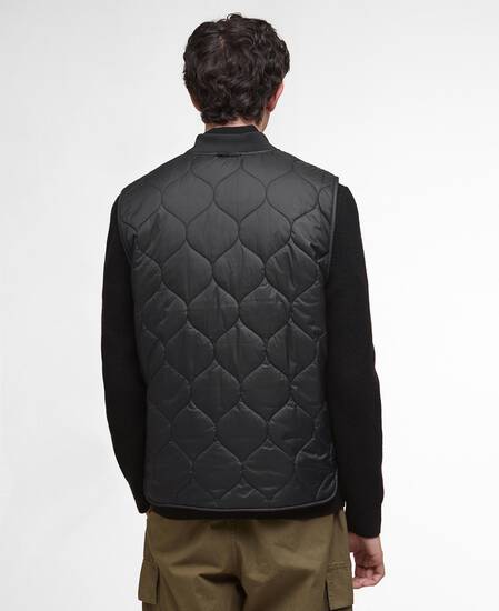Re-Engineered Utility Liddesdale Gilet Black