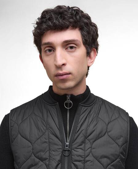 Re-Engineered Utility Liddesdale Gilet Black