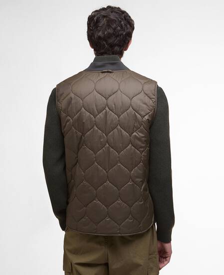 Re-Engineered Utility Liddesdale Gilet Dark Olive