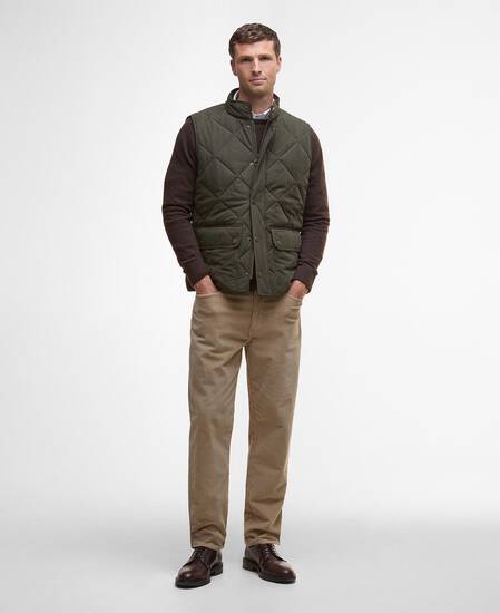 Winter Lowerdale Gilet Dark Olive