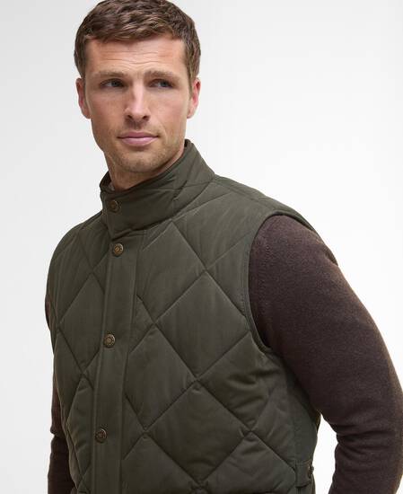 Winter Lowerdale Gilet Dark Olive