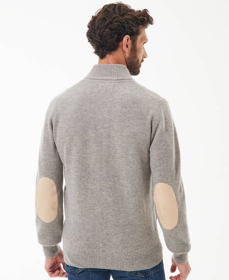 Essential Elbow-Patch Cardigan 