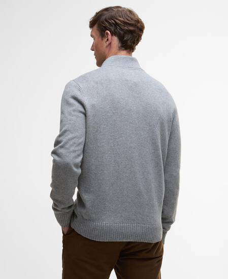 Kelson Half-Zip Jumper Grey Marl