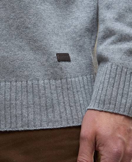 Kelson Half-Zip Jumper Grey Marl