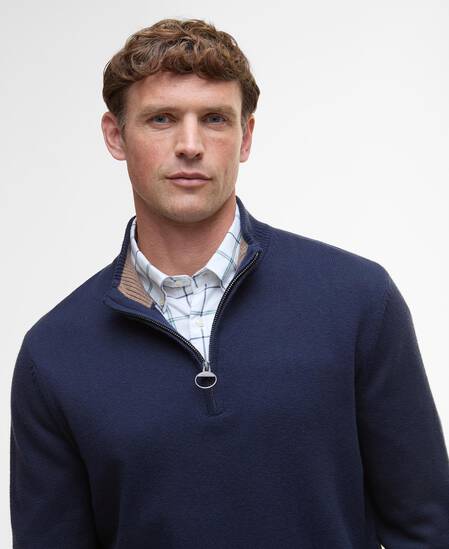 Kelson Half-Zip Jumper Navy