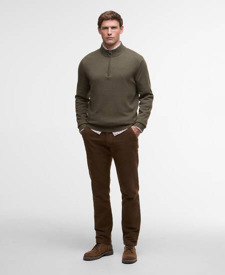 Kelson Half-Zip Jumper Olive
