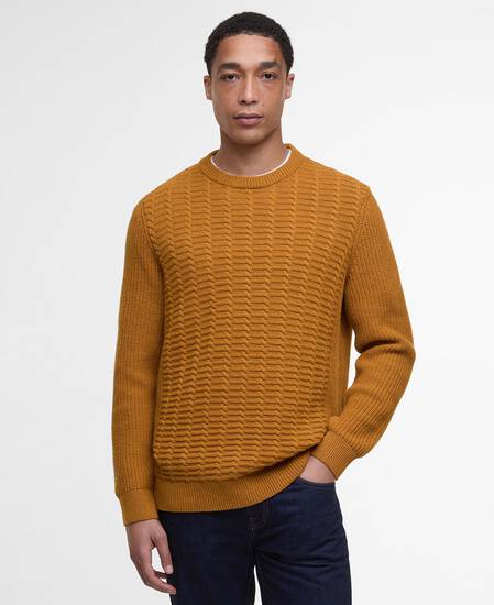 Cleveland Crew Neck Jumper Copper