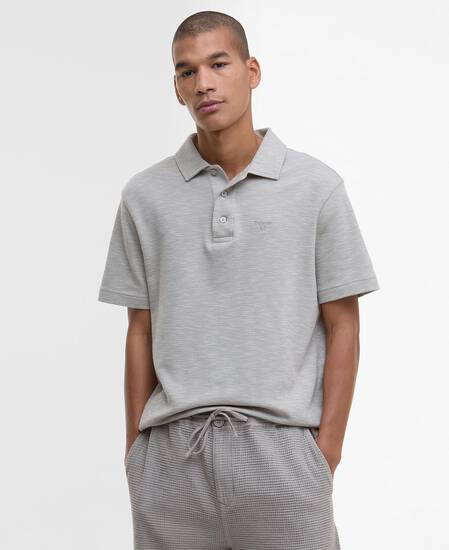 Hepple Polo Shirt Concrete