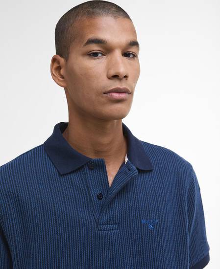 Harworth Tailored Polo Shirt Navy