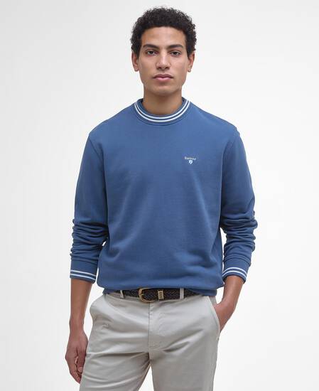 Rosford Tipped Sweatshirt Dark Denim
