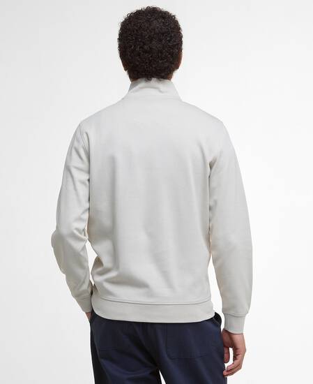 Lambeth Interlock Half-Zip Sweatshirt Mist