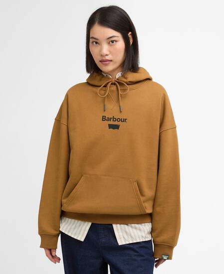 Barbour x Levi's Graphic Hoodie Tan