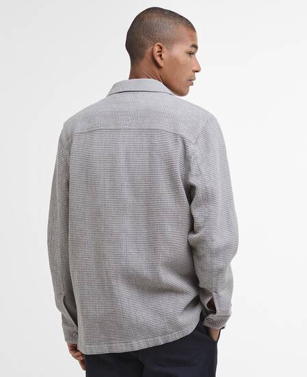 Sandwood Waffle Overshirt Concrete