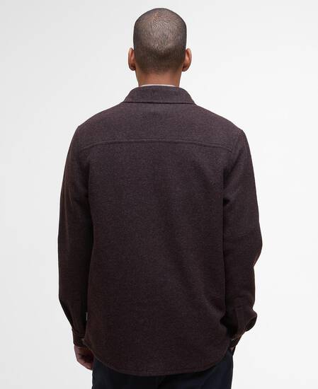 Marlow Tailored Overshirt Dark Oak