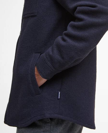 Marlow Tailored Overshirt Navy Marl