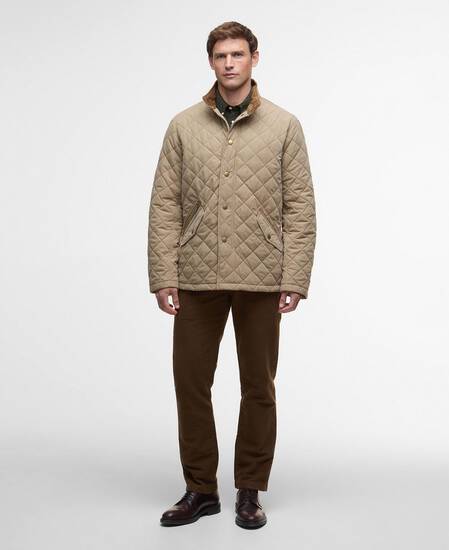 Shoveler Quilted Jacket Military Brown
