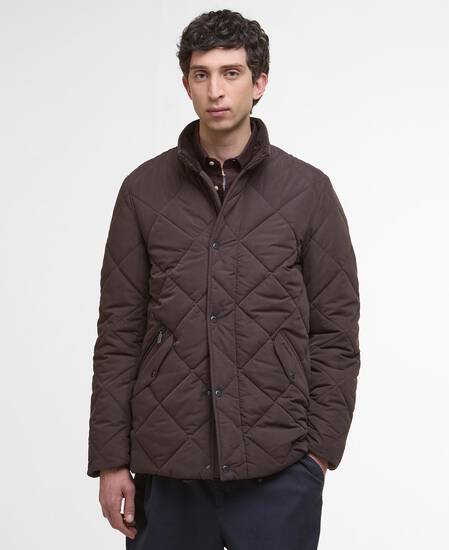 Winter Chelsea Quilted Jacket Black Oak/Midnight Oak