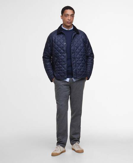 Tracker Quilted Jacket Navy