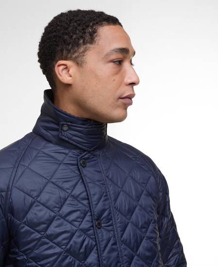 Tracker Quilted Jacket Navy