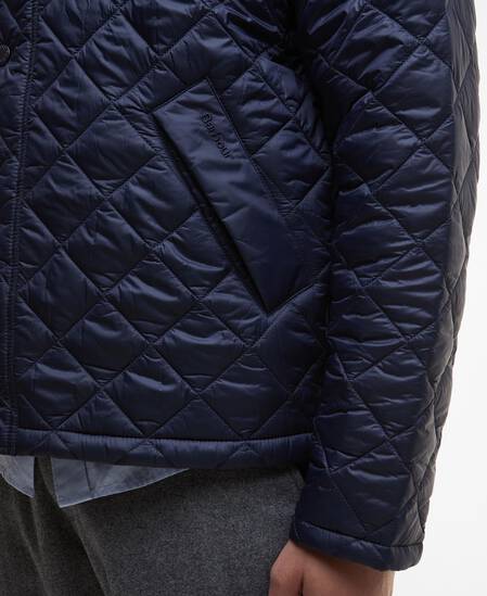 Tracker Quilted Jacket Navy