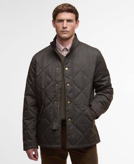 Winter Shoveler Quilted Jacket Dark Olive
