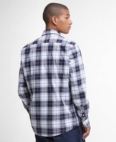 Wetheram Tailored Long-Sleeved Shirt Riverstone Tartan