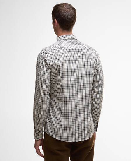 Padshaw Tailored Long-Sleeved Shirt Washed Stone