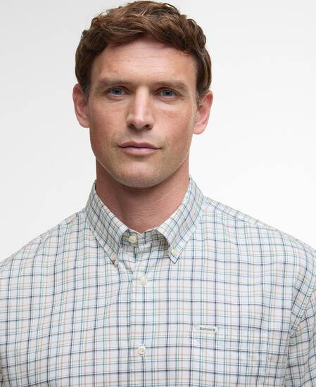 Ashton Regular Long-Sleeved Shirt Mallard Green