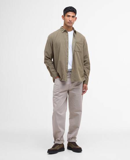Bramside Relaxed Cord Shirt Olive