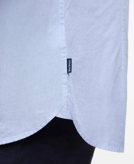 Throckley Oxford Tailored Shirt Sky