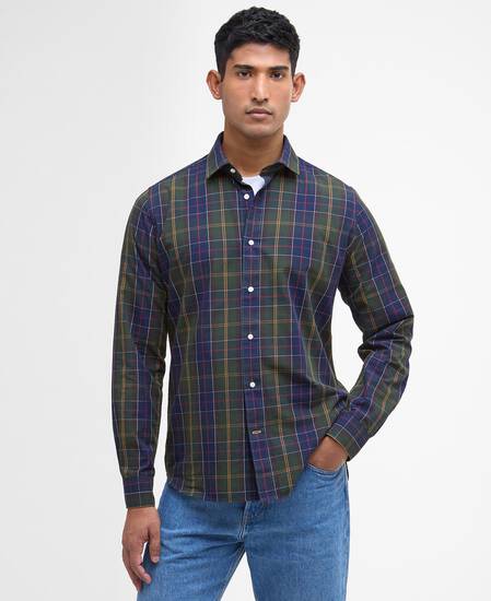 Kenton Tailored Long-Sleeved Shirt Classic Tartan